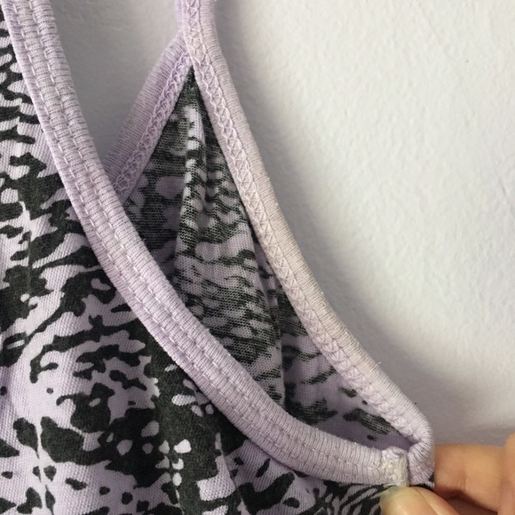 Wet Seal Purple Gradient Reptile Print Tank S - Picture 8 of 10